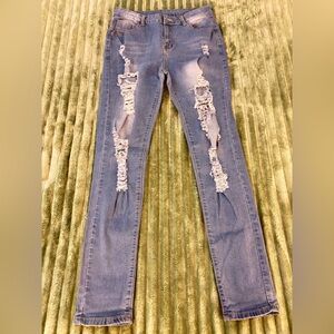 WOMENS SHEIN BLUE JEANS, size L